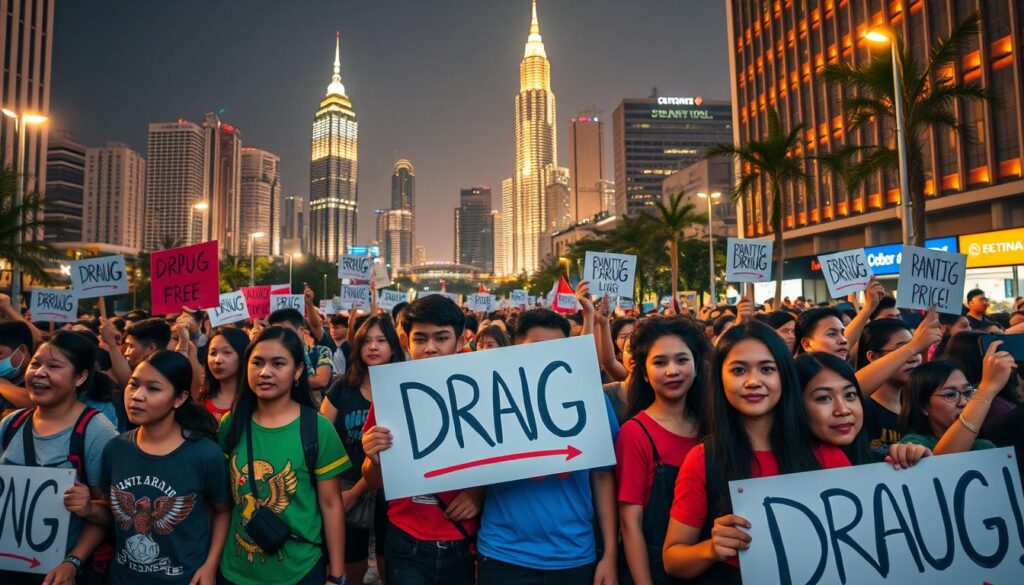 Kampanye Anti-Narkoba di Jakarta
