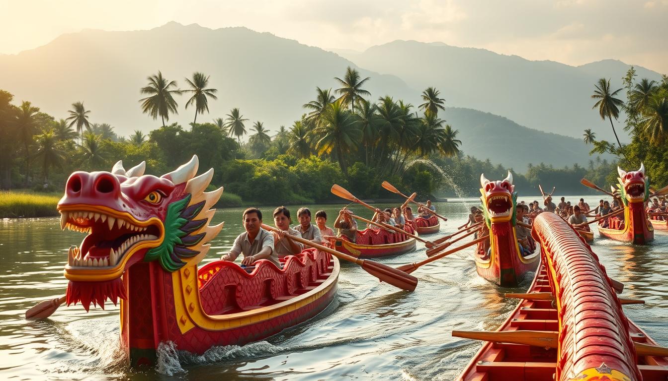 permainan tradisional perahu naga